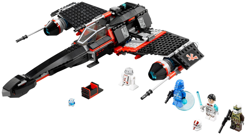 LEGO Star Wars SDCC Exclusive Mini Stealth Starfighter 105 PCS Set