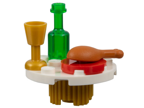 Advent Calendar 2023, Super Heroes, Avengers (Day 21) - Table with Drumstick and Drink