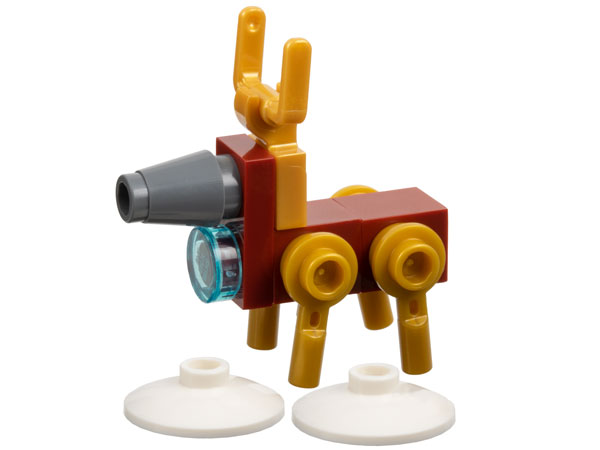 Advent Calendar 2023, Super Heroes, Avengers (Day  8) - Iron Man Reindeer with Snow Piles