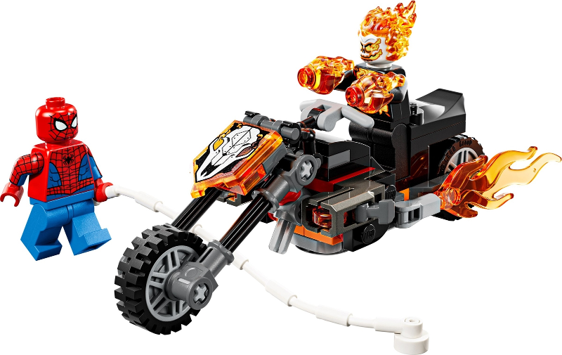 Spider-Man vs. Ghost Rider Motorcycle
