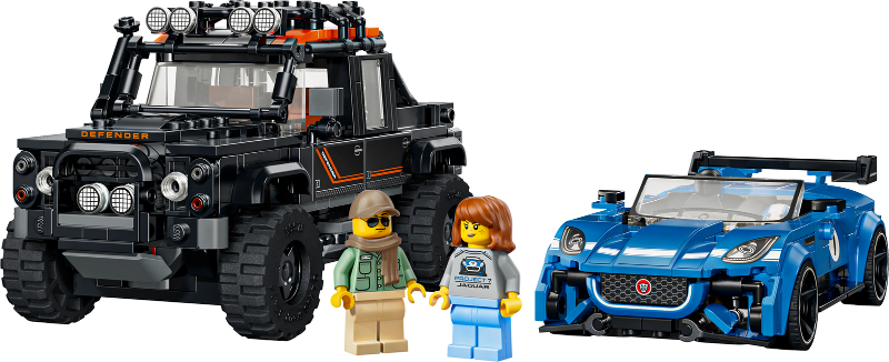 77264 Jaguar F-TYPE Project 7 & Land Rover Defender Classic