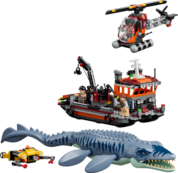 77983 Mosasaurus Dinosaur Boat Attack