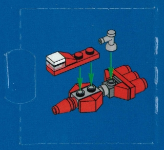 Advent Calendar 2011, Star Wars (Day  1) - Republic Cruiser