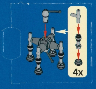Advent Calendar 2011, Star Wars (Day  4) - Separatist Spider Droid