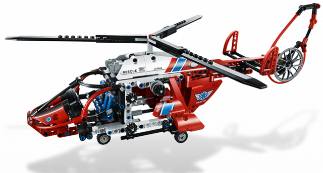 REVIEW 42092 Rescue Helicopter LEGO Technic Mindstorms