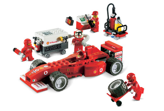 ferrari f1 lego set