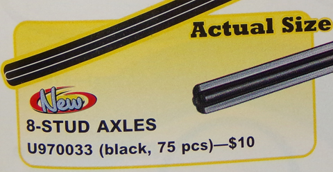 8-Stud Axles