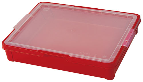 Red Storage Bin, Small