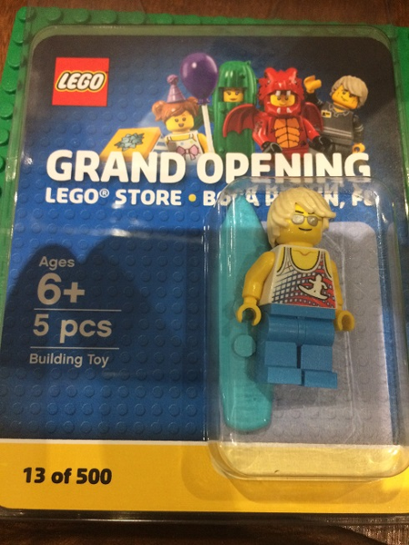 LEGO Store Grand Opening Exclusive Set, Boca Raton, FL blister pack