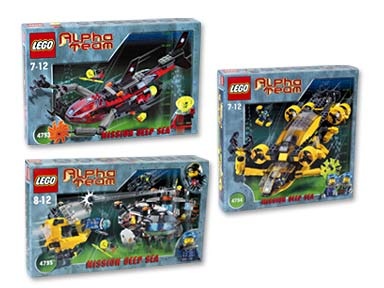 Alpha Team Mission Deep Sea Kit