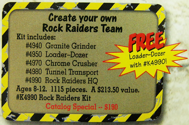 Rock Raiders Kit