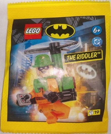 L0002273 The Riddler with Helipack paper bag