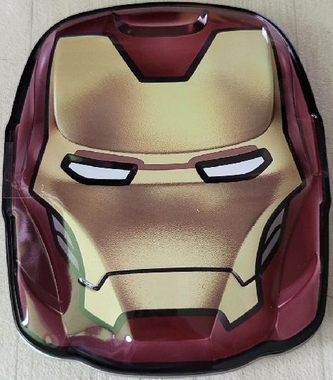 LEGO® set L0002277-2 Iron Man metal box {Helmet Shaped Box Version}