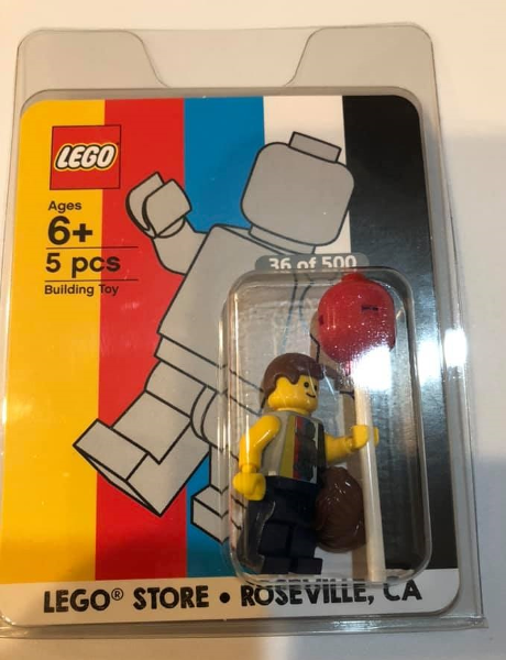 LEGO Store Grand Opening Exclusive Set, Roseville, CA blister pack