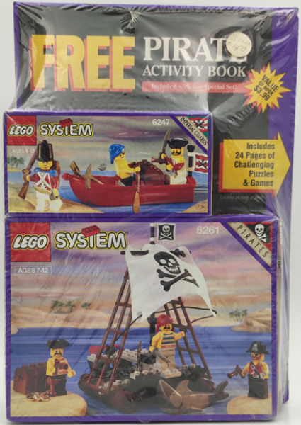 Pirates Bundle Pack (Sets 6247 and 6261 with Activity Book)