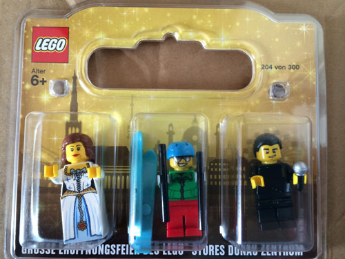 LEGO Store Grand Opening Exclusive Set, Donau Zentrum, Wien, Austria blister pack