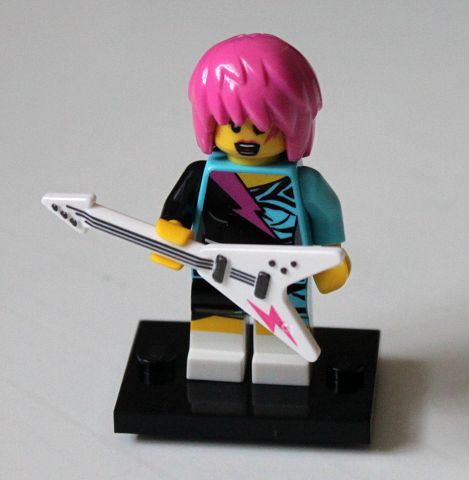 Rocker Girl, Series 7 (Complete Set with Stand and Accessories)