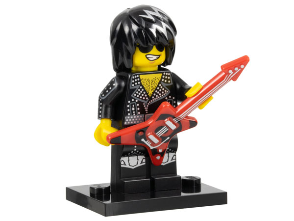 Rock Star, Series 12 (Complete Set with Stand and Accessories)