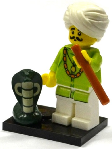 Snake Charmer, Series 13 (Complete Set with Stand and Accessories)