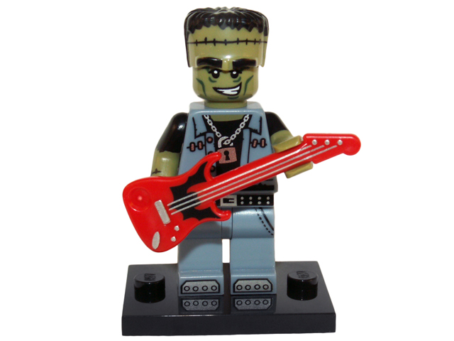 Monster Rocker, Series 14 (Complete Set with Stand and Accessories)
