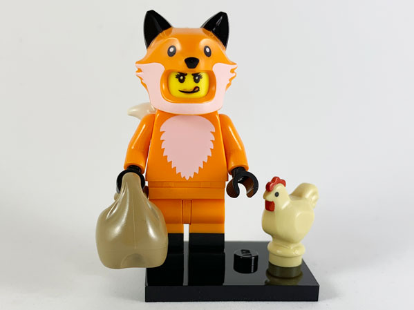 Fox Costume Girl, Series 19 (Complete Set with Stand and Accessories)