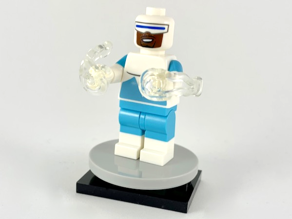 Frozone, Disney, Series 2 (Complete Set with Stand and Accessories)