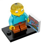 Ralph Wiggum, The Simpsons, Series 1 (Complete Set with Stand and Accessories)