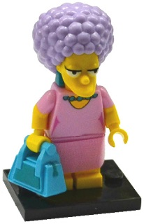 Patty, The Simpsons, Series 2 (Complete Set with Stand and Accessories)