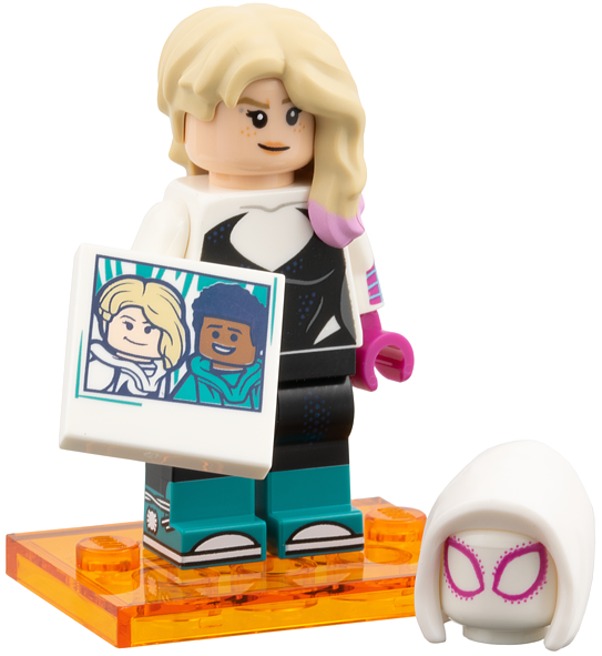 Gwen Stacy / Spider Gwen, Spider-Man Across the Spider-Verse (Complete Set with Stand and Accessories)