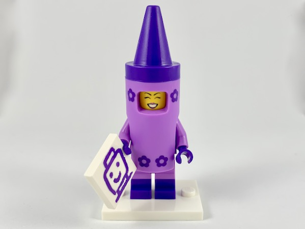 Crayon Girl, The LEGO Movie 2 (Complete Set with Stand and Accessories)