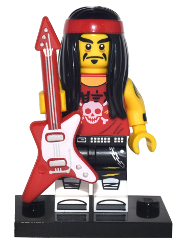 Gong & Guitar Rocker, The LEGO Ninjago Movie (Complete Set with Stand and Accessories)