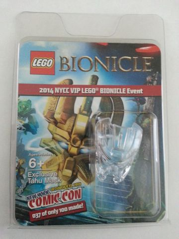 Tahu Mask - New York Comic Con 2014 VIP Event Exclusive blister pack