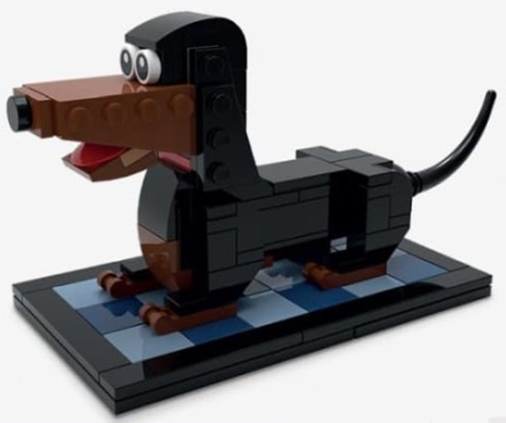 lego dachshund