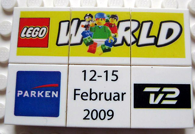 LEGO World Denmark Puzzle Promo 2009