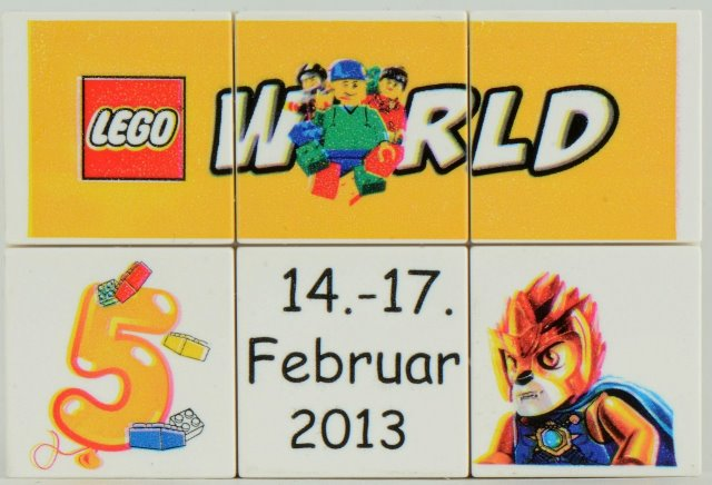 LEGO World Denmark Puzzle Promo 2013