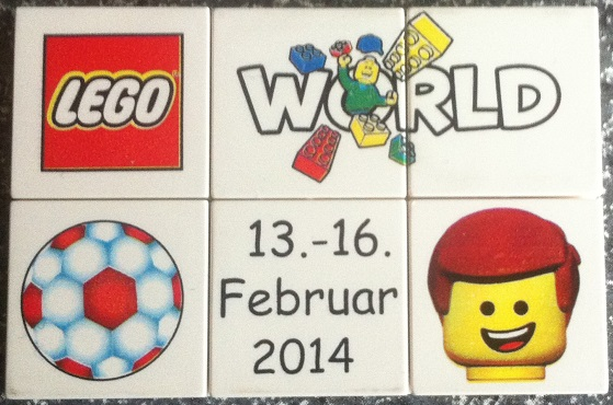 LEGO World Denmark Puzzle Promo 2014