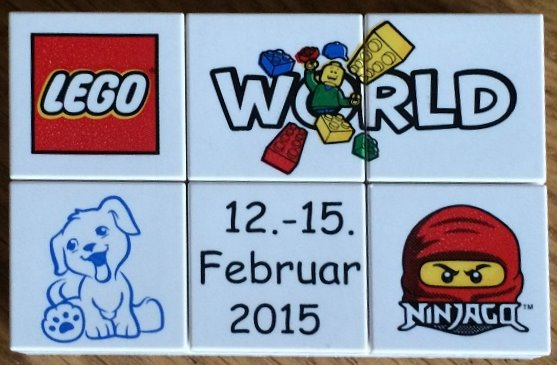 LEGO World Denmark Puzzle Promo 2015