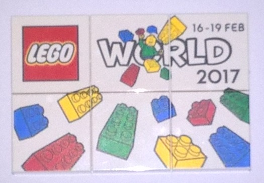 LEGO World Denmark Puzzle Promo 2017