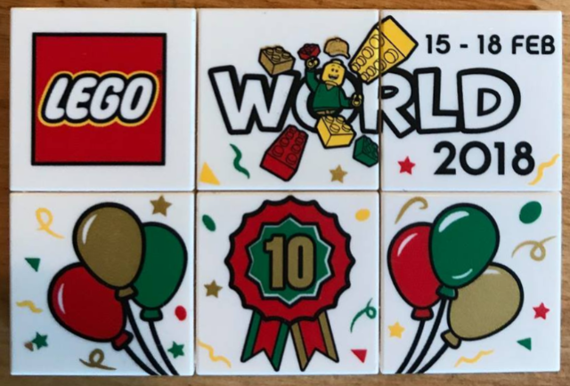 LEGO World Denmark Puzzle Promo 2018