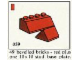 Set No: 059  Name: 49 bevelled (beveled) bricks red plus one 10 x 10 stud base plate