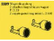 Set No: 1109  Name: Magnetic Couplings for Railway Car