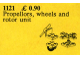 Set No: 1121  Name: Propellers, Wheels and Rotor Unit