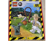Set No: 122409  Name: Robert Muldoon with Raptor and Enclosure paper bag