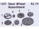 Set No: 1227  Name: Gear Wheel Assortment