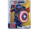 Set No: 242506  Name: Captain America metal box {Rectangular Box Version}