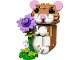 Set No: 31376  Name: Cute Hamster with a Flower
