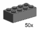 Set No: 3729  Name: 2 x 4 Dark Gray Bricks
