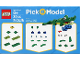 Set No: 3850001  Name: LEGO Brand Store Pick-a-Model - Crocodile blister pack