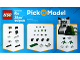 Set No: 3850005  Name: LEGO Brand Store Pick-a-Model - Panda blister pack