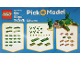 Set No: 3850013  Name: LEGO Brand Store Pick-a-Model - Turtle blister pack